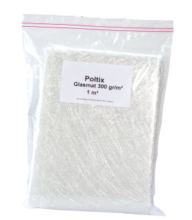 Poltix Glassfibermatte, 300 gr/m2, 1 m2